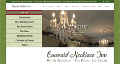 Desktop Screenshot of emeraldnecklaceinn.com